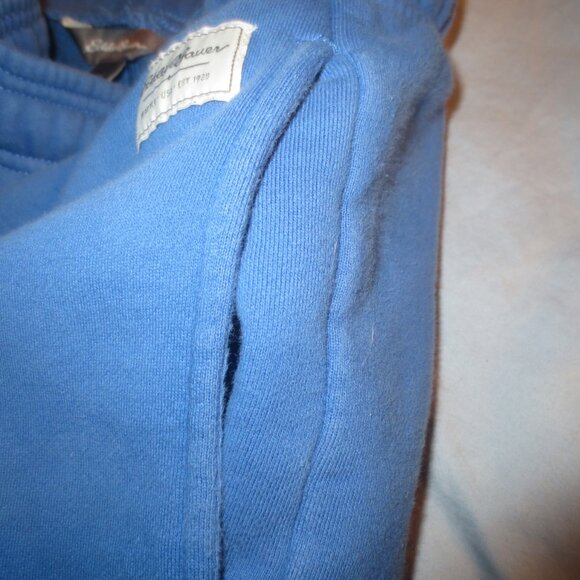 Eddie Bauer Thick Blue Casual and Athletic Sweat Pants - Size Large Men's. - Picture 3 of 10